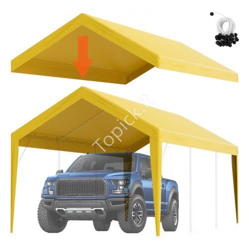 us2FCKPB10X20FTMRCY4TV02Fgoods_img-v32Fcarport-replacement-cover-m100-1.2.jpg Lauko palapinės automobiliui 3 x 6 m - Image 1