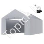 Šoninė siena/tentas automobiliui be stogo 3,7 x 6 m