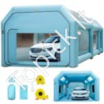 Mobili pripučiama automobilių garažo palapinė/kamera 8 x 4 x 3 m