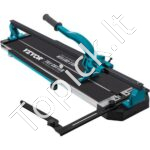 Profesionalios 1200 mm plytelių pjovimo staklės keramikai, vieno bėgio