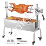 Elektrinė ėrienos ir kiaulienos kepsninė, 52 W, 90 kg, 1185 mm, standartinis tipas (su izoliacine plokšte).