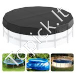 5.5m apvali baseino uždanga su užveržimo virvute | Paviršinio baseino apsauga