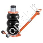 Pneumatinis oro domkratas 3T su rankena, oranžinis