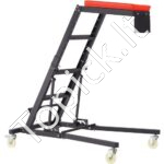 Sulankstoma viršutinė automobilio remonto platforma su ratukais 1080–1645 mm iki 180 kg