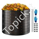 Greitas komposteris 1000L, 90x100 cm, HDPE plastikas