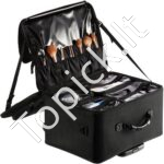 Kosmetikos krepšys su daugybe skyrių ir organizacine sistema