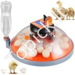 Kiaušinių inkubatorius, automatinis kiaušinių sukimas 24 vnt