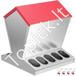 Metalinis maisto tiektuvas/šeryklą paukščiams 11,6 kg