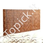 Nendrių tvora kraštovaizdžio apželdinimui 5x1,2m 1 vnt rudos spalvos