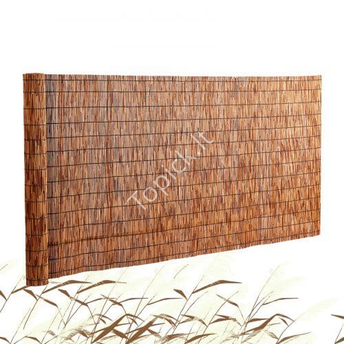 us2FLWWL1JT164FT7S9R7V02Fgoods_img-v12Freed-fence-m100-1.2.jpg Nendrių tvora kraštovaizdžio apželdinimui 5x1,2m 1 vnt rudos spalvos - Image 1