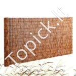 Nendrių tvora kraštovaizdžio apželdinimui 5x1,7m 1 vnt rudos spalvos