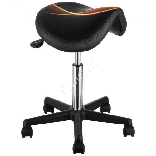 us2FMADHSNLMADWKR2KEMV02Fgoods_img-v12Fsaddle-stool-m100-1.2.jpg Ergonomiška balno kėdutė su ratukais, 181 kg - Image 1