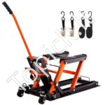 Motociklų hidraulinis keltuvas/domkratas 700kg 120-385 mm