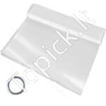 Šiltnamio polietileno plėvelė 3,6 x 7,6 m , 0,15 mm