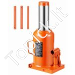 Hidraulinis domkratas 50 T 28-44cm su rankena oranžinis