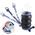 Pneumatinis oro domkratas 5T  140-470 mm su rankena