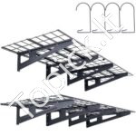 Garažo saugojimo lentynos 2 vnt 183x62x20 cm iki 227 kg