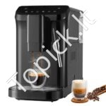 Automatinis 20 barų espreso aparatas su garų lazdele ir 15 malimo nustatymų.