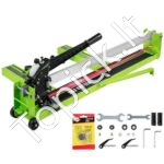 1 m rankinis plytelių pjaustytuvas su volframo karbido ratu ir lazeriu