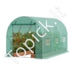 PE Šiltnamis augalams/pomidorams/daržovėms  292x196x190cm žalias