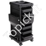 Profesionalus grožio salono ir SPA įrankių vežimėlis su 6 stalčiais