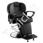 Pasukama kirpėjo kėdė su aukščio reguliavimu 360°