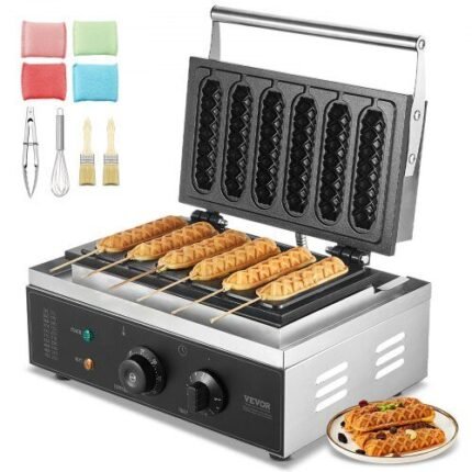 6 vnt vaflinė ant lazdelės, 1500 W.
