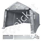 Sodo pastogė/garažas sandėliavimui 304,8 x 457,2 x 243,8 cm 240G PE