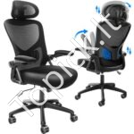 Biuro kėdė su juosmens atrama , 130 kg