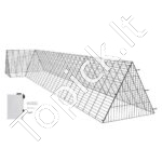 Paukščių tunelis/narvas 400 x 100 x 61,5 cm