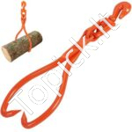 Rąstų kėlimo/vilkimo žnyplės 350 kg 508 mm