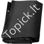 Žiemos baseino uždanga 3,5 x 5 m – stačiakampė apsauginė danga baseinui