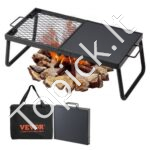 BBQ sulankstomos plieninės tinklinės grotelės 570 x 285 x 230 mm, 6 kg