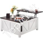 Sulankstomas staliukas su pakeliamu viršumi 914mm