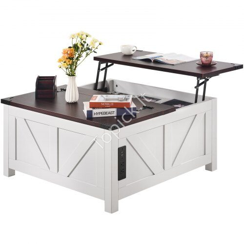 us2FZFXBSKFZ36YC412GHV22Fgoods_img-v12Ffarmhouse-coffee-table-m100-1.2.jpg Sulankstomas staliukas su pakeliamu viršumi 914mm - Image 1