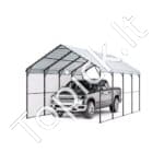 Metalinis garažas palapinė/pastogė automobiliui 3,6x6x3,15m