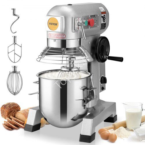 us2FZXSPJBJ20QT1FBO63V22Fgoods_img-v12Fcommercial-mixer-m100-1.2.jpg 1100 W maisto maišytuvas, 18,7 l, 3 greičiai, skirtas restoranams. - Image 1