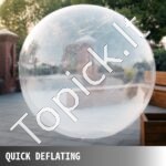 Vandens vaikščiojimo kamuolys 2 m su pūstuvu - Image 5