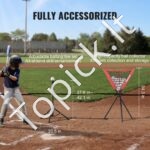 Beisbolo ir softbolo treniruočių tinklas (2,13 × 2,13 m) - Image 4