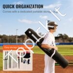 Beisbolo ir softbolo treniruočių tinklas (2,13 × 2,13 m) - Image 5