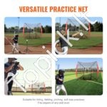 Pitching tinklas su strike zona – 213 × 213 cm - Image 3