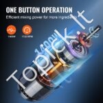 Galinga profesionali virtuvės mašina – 1400 W daržovių pjaustyklė / smulkintuvas – 17,6 l - Image 3