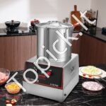 Galinga profesionali virtuvės mašina – 1400 W daržovių pjaustyklė / smulkintuvas – 17,6 l - Image 7