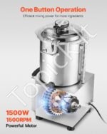 18 L Komercinis Daržovių Smulkintuvas / Virtuvinis Maišytuvas - Image 4