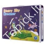 85 dalių Vaikiškas Fortų Statybos Rinkinys | Kūrybinis Konstravimo Žaislas Vaikams – Palapinės, Tuneliai, Nameliai ir Daugiau - Image 8