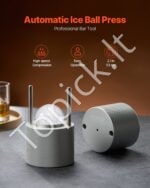 Apvalus ledo formavimo presas – 53 mm, sidabrinis - Image 8