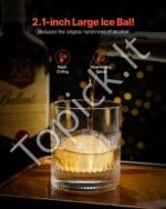 Apvalus ledo formavimo presas – 53 mm, sidabrinis - Image 6