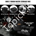 4 dalių ledo kubelių gaminimo rinkinys, 6 cm rutuliai su laikymo maišeliu - Image 6