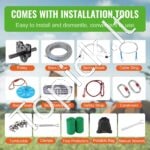 48 m Zipline trosas vaikams ir suaugusiems iki 226,8 kg - Image 4