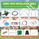 24,4 m Zipline keltuvas/trosas vaikams - Image 5